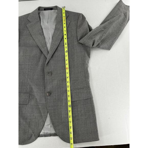 Suit Supply Lazio Suit Size 38 US Grey Perennial Tailored Fit Wool NWT $673 - Picture 15 of 16